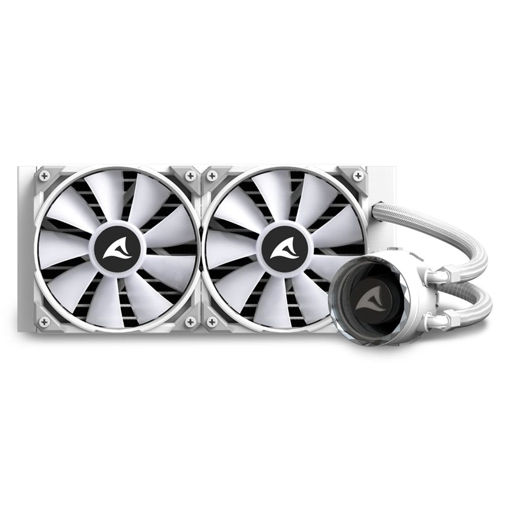 EAN 4044951038602 - Sharkoon S80 RGB Carcasa del ordenador, Procesador Sistema de refrigeración líquida todo en uno 12 cm Bla imagen 7