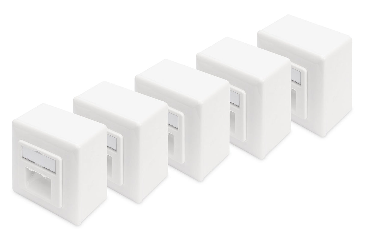 EAN 4016032175742 - Digitus DN-9006/B5-N toma de corriente RJ-45 Blanco imagen 1