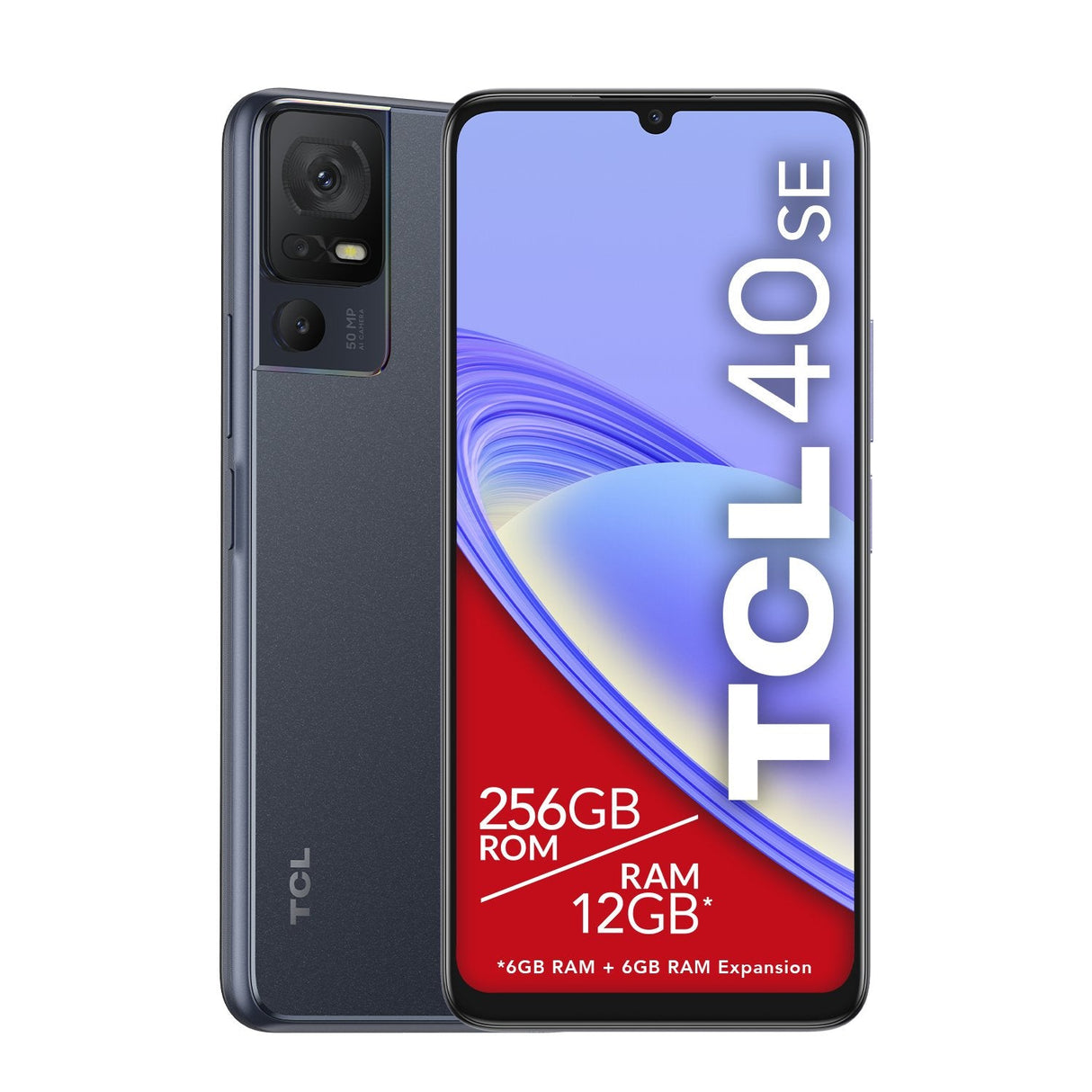 Smartphone Tcl 40se 6gb 256gb 6.75' Gris Oscuro