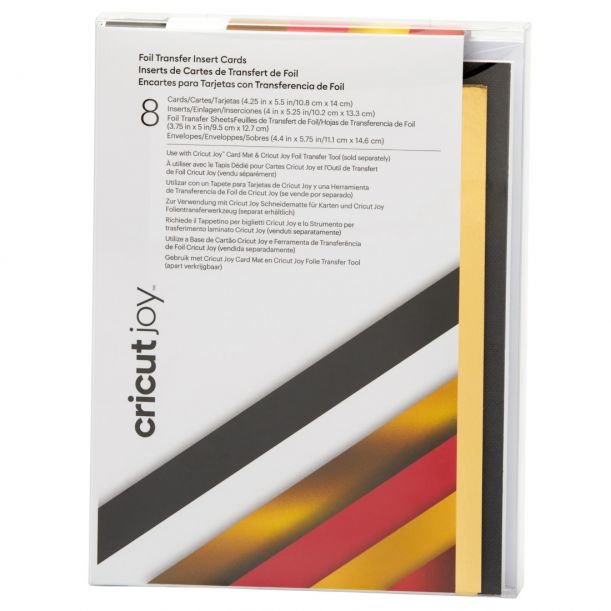 EAN 93573409158 - Cricut Joy Foil Transfer Insert 8 hojas imagen 1