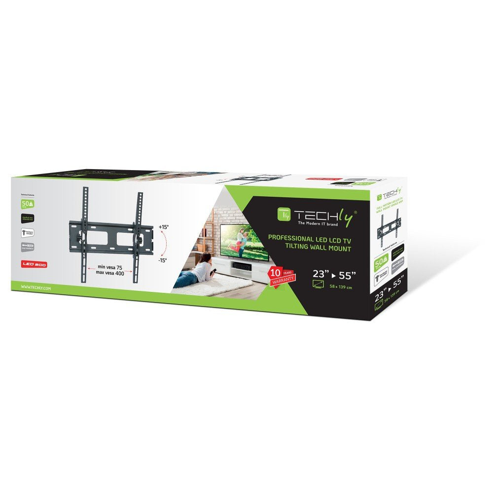 Soporte Techly Ica-Plb 131m Para Tv 139,7 Cm (55") Negro
