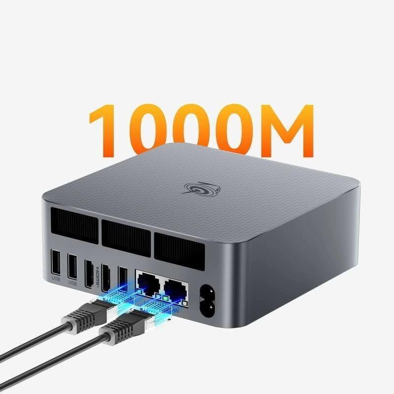 Beelink Eqr6-D5 Amd Ryzen 7 7735hs/24gb/500gb Ssd/Windows 11 Pro Gris