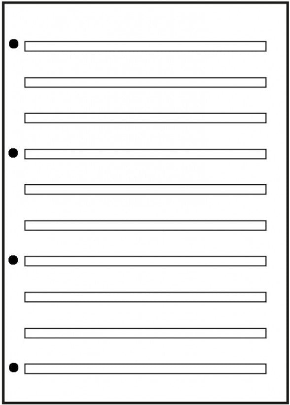 Oxford Arbeitsblätterblock A4 50 Blatt Lin. 3