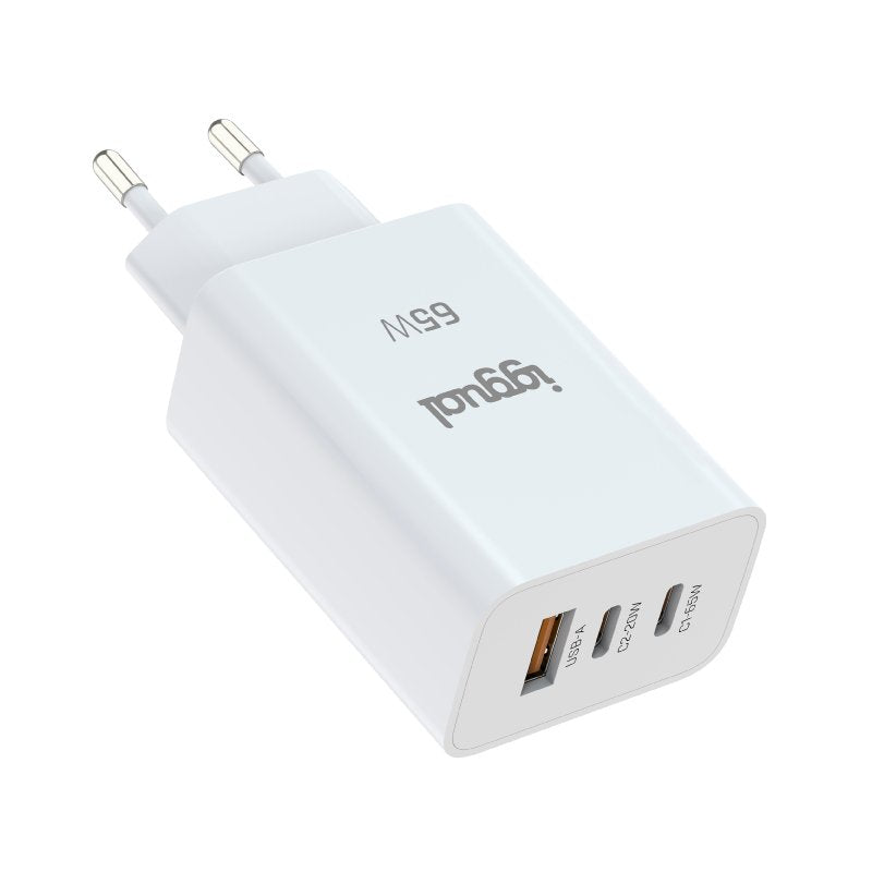 EAN 8435364320501 - iggual IGG320501 cargador de dispositivo móvil Smartphone, Teléfono móvil, Tableta Blanco Corriente alter imagen 1