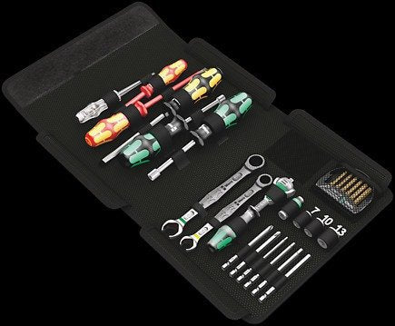Wera Kraftform Kompakt Sh 1 Kit Sanitario/Calefacción/Plomería, 25 Piezas, Juego De Herramientas