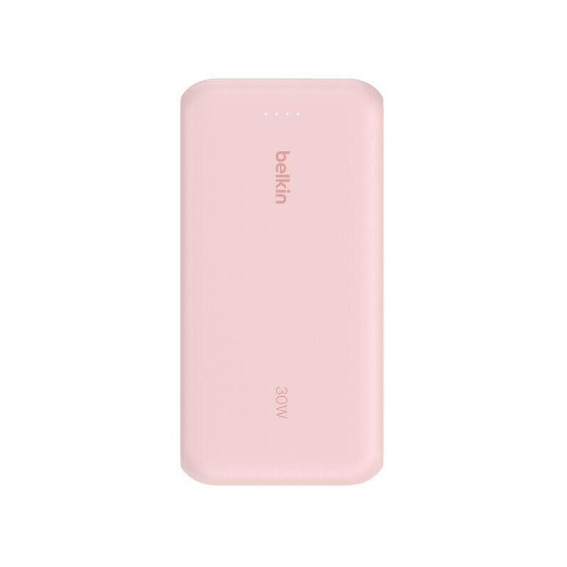 Belkin Powerbank 20.000mah Pink 30w Integr.Usb-C Kab. Bpb024hqpk