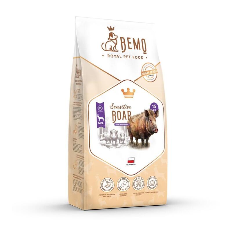 Bemo Sensitive Boar Medium/Large Mono - Alimento Seco Para Perros - 15kg