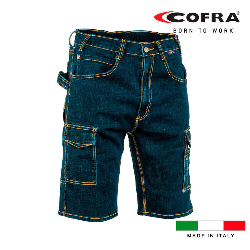 Bermuda Manacor Cofra Azul Marino Talla 42