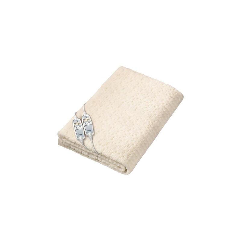 Beurer Ub 86 Teddy Double, Manta Térmica Color Crema, 150 X 160 Cm 2 Personas 31912