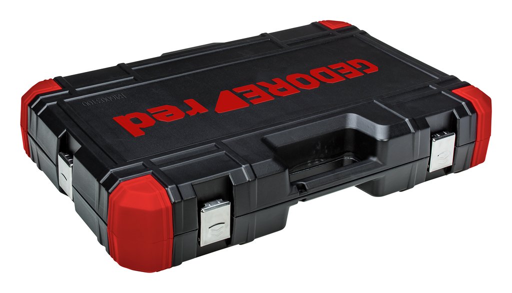 Gedore Kit De Herramientas Y Llaves De Tubo Rojo 1/4 "+ 1/2", 100 Piezas