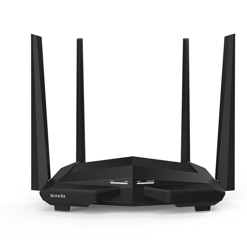 Router Inalámbrico Tenda Ac10u 802.11ac Wave 2.0 2.4/5ghz Usb 3*Gigabit Lan Gigabit Wan 4*Antenas 5dbi Banda Dual