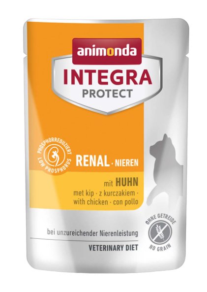 Comida Húmeda Para Gatos Animonda Integra Protect Renal Nieren Con Pollo 85 G