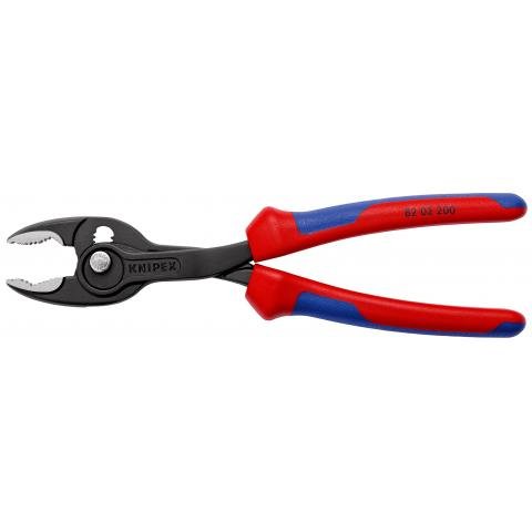 Alicates De Agarre Frontal Knipex Twingrip (Rojo Azul)