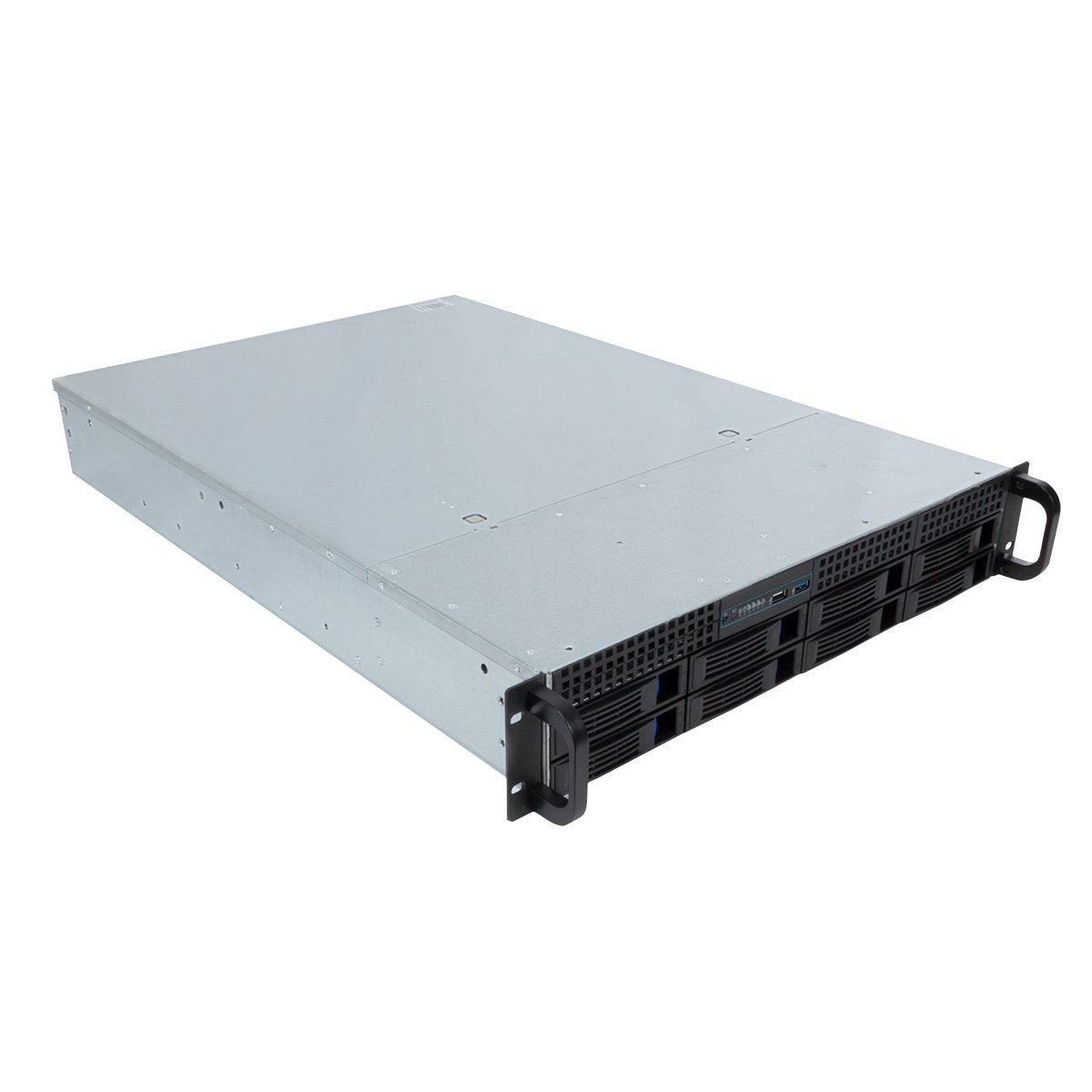 EAN 6940533543435 - UNYKAch 2U HSW4208 Estante Negro, Plata imagen 1