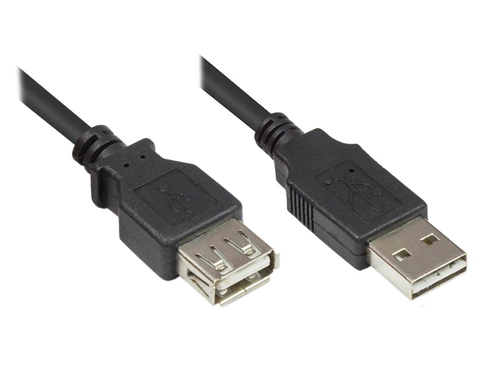 Good Connections Usb2.0 Extensión A-St.-A-Bu. Negro. 0,5m