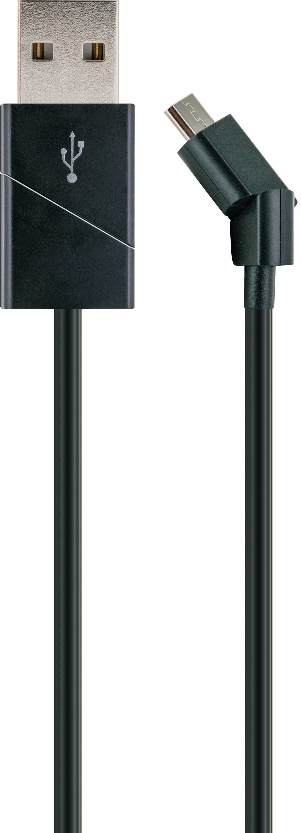 EAN 4004005027075 - Schwaiger LKW 120 M cable USB USB 2.0 1,2 m USB A Micro-USB B Negro imagen 1
