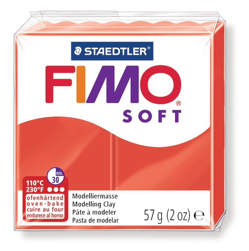 Fimo Mod.Mass Fimo Soft Rojo Indio