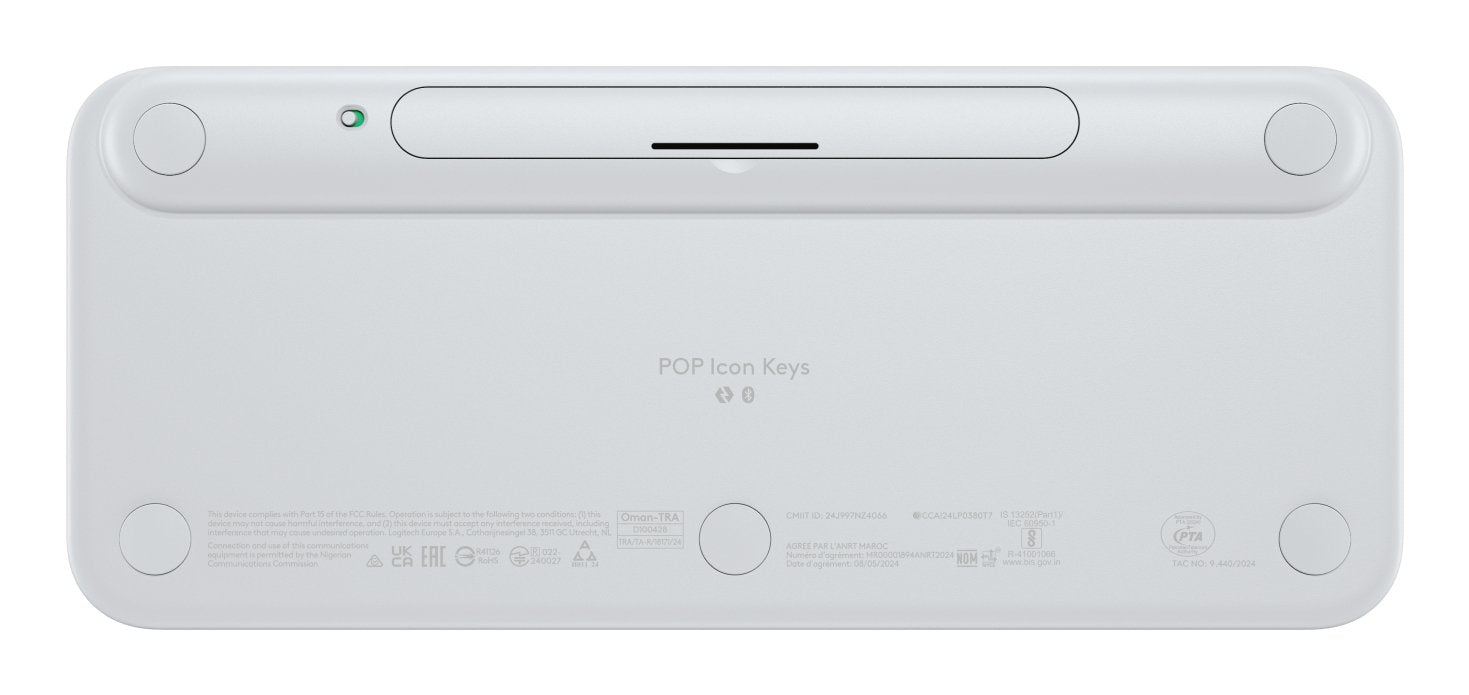 Logitech Pop Icon Keys - Off Blanco (Us)
