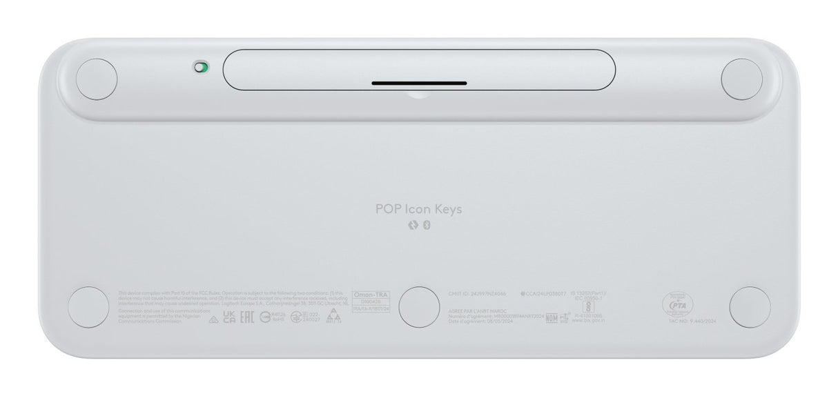 EAN 5099206127579 - Logitech 920-013072 teclado Universal Bluetooth QWERTY Internacional de EE.UU. Naranja, Blanco imagen 5