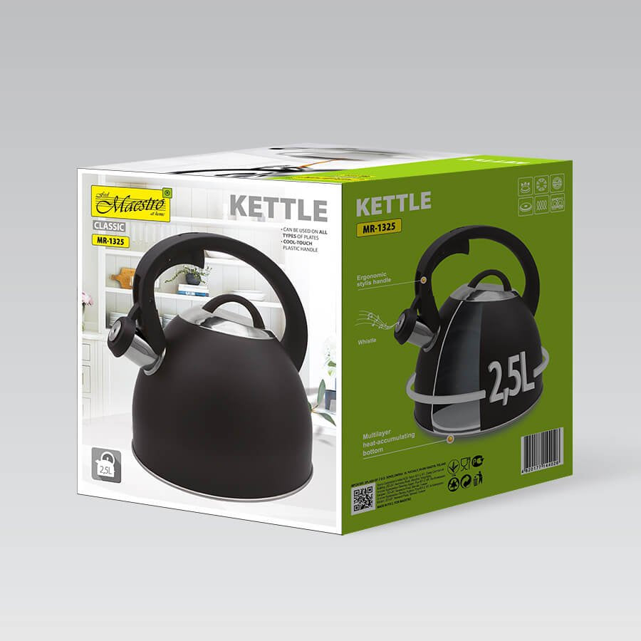 EAN 4820177144026 - Maestro MR-1325 tetera 2,5 L Negro imagen 6