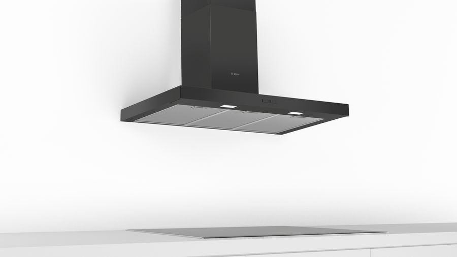 EAN 4242005355051 - Bosch Serie 2 DWB96BC60 campana De pared Negro 619 m³/h imagen 4