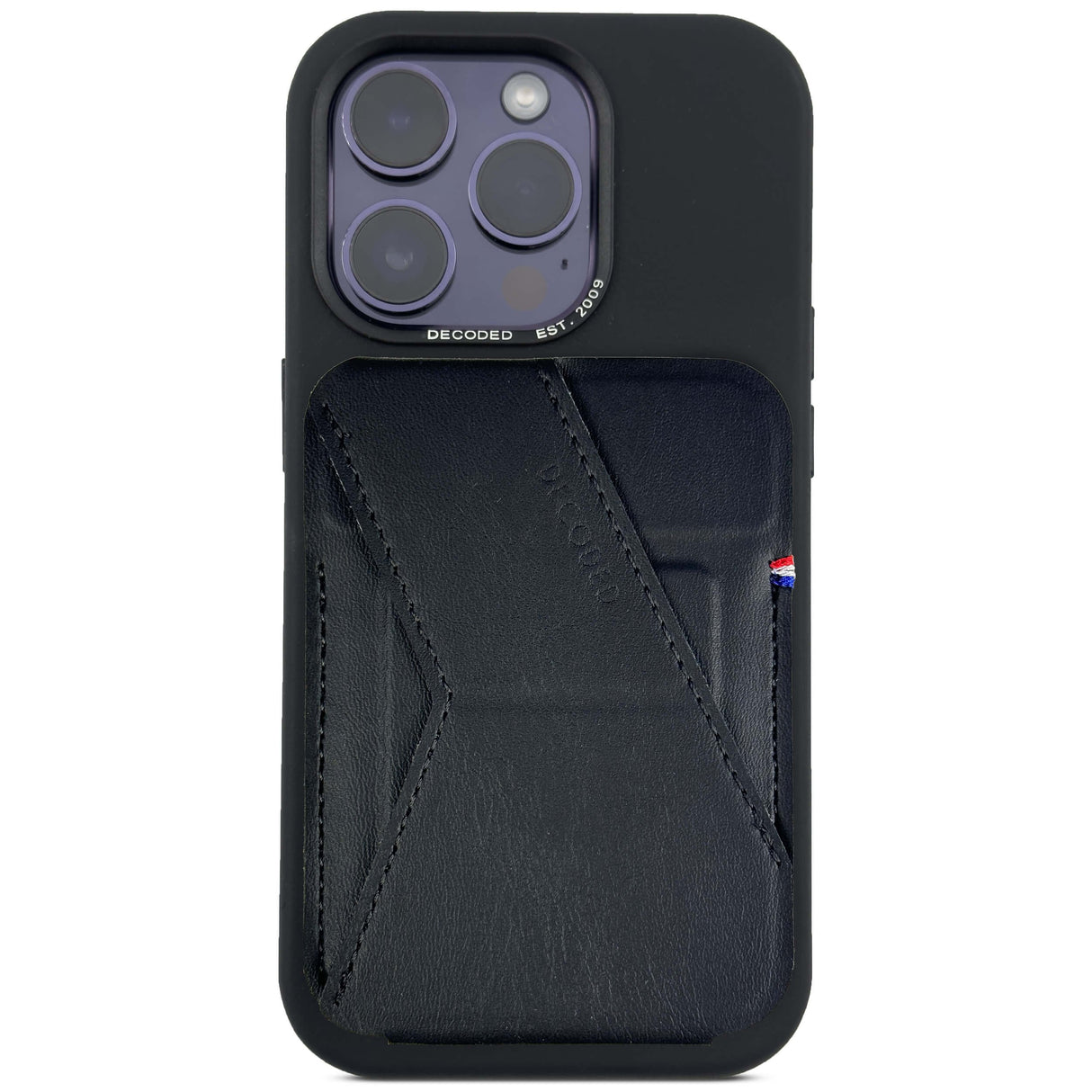 EAN 8720593011253 - Decoded D24MSCS1GE monedero, tarjetero y portadocumento de viaje Billetera Negro Silicona imagen 6