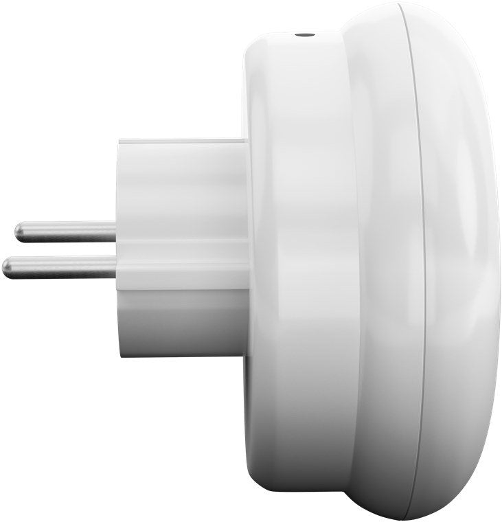 Luz Led Nocturna Enchufable Redonda Goobay