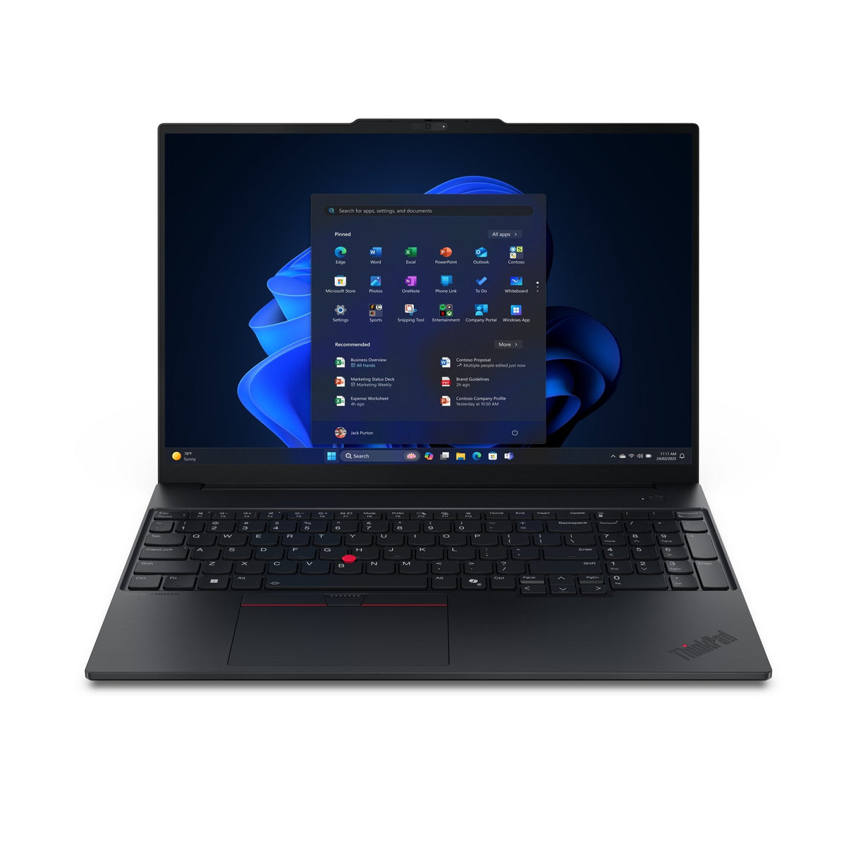 Lenovo Thinkpad E16 G3 Amd Ryzen 5 220 16p Wuxga 16go 512go Ssd M.2 Amd Radeon 740m W11p 1yr Premier Nbd