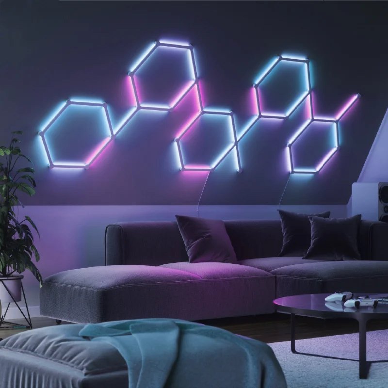 EAN 4897105330035 - Nanoleaf Lines Expansion Pack 3PK luz ambiental imagen 4