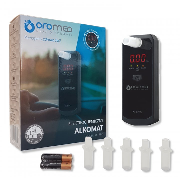 EAN 5907763679281 - Oromed X11 PRO control de alcohol 0 - 4% 0,05% Negro imagen 1