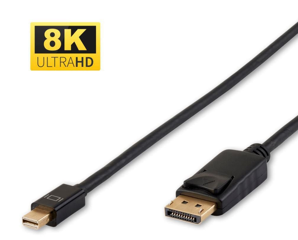 Microconnect Dp-Mmg-050mbv1.4 Cable Displayport 0,5 M Mini Displayport Negro