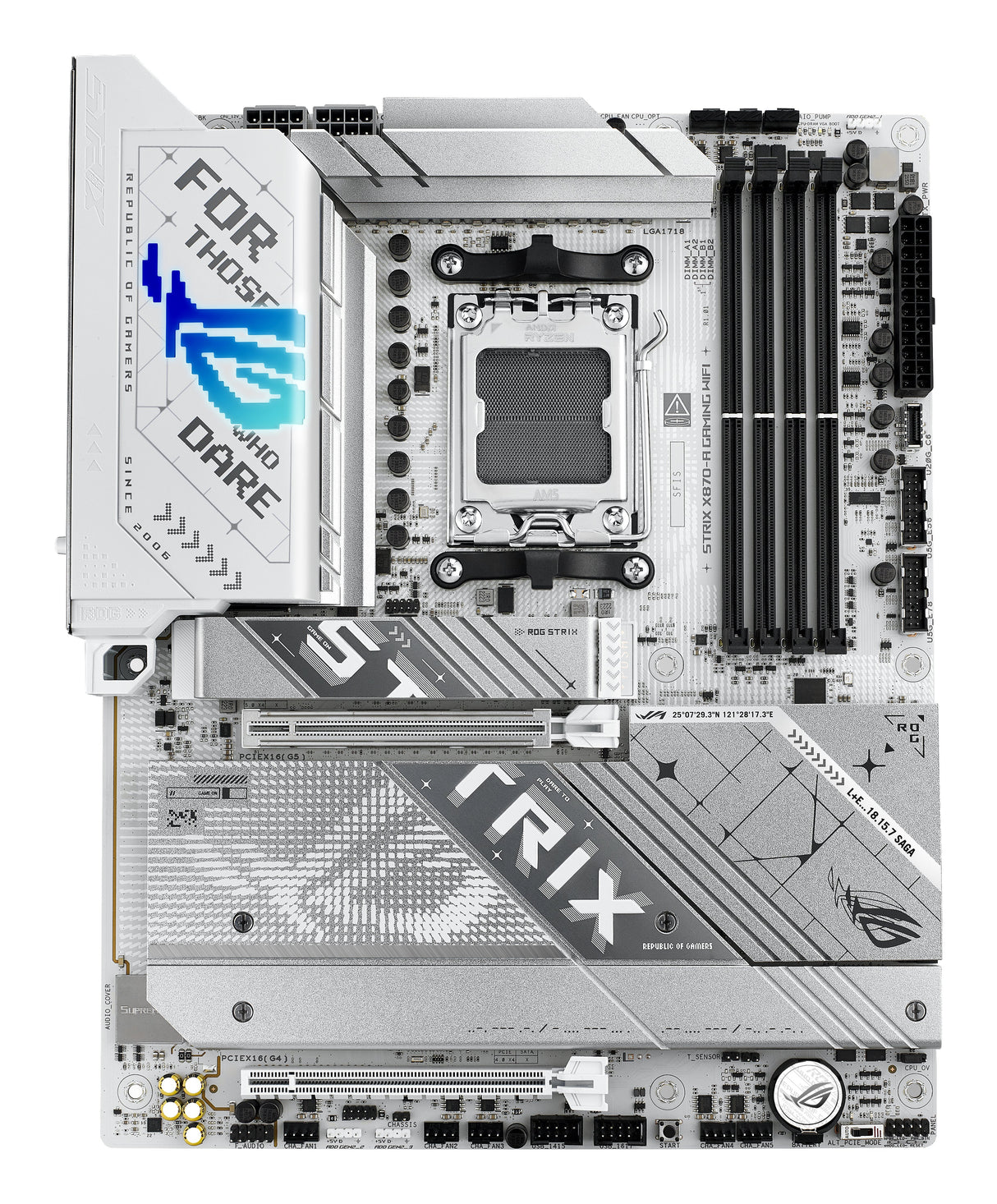 EAN 4711387737859 - ASUS ROG STRIX X870-A GAMING WIFI AMD X870 Zócalo AM5 ATX imagen 3