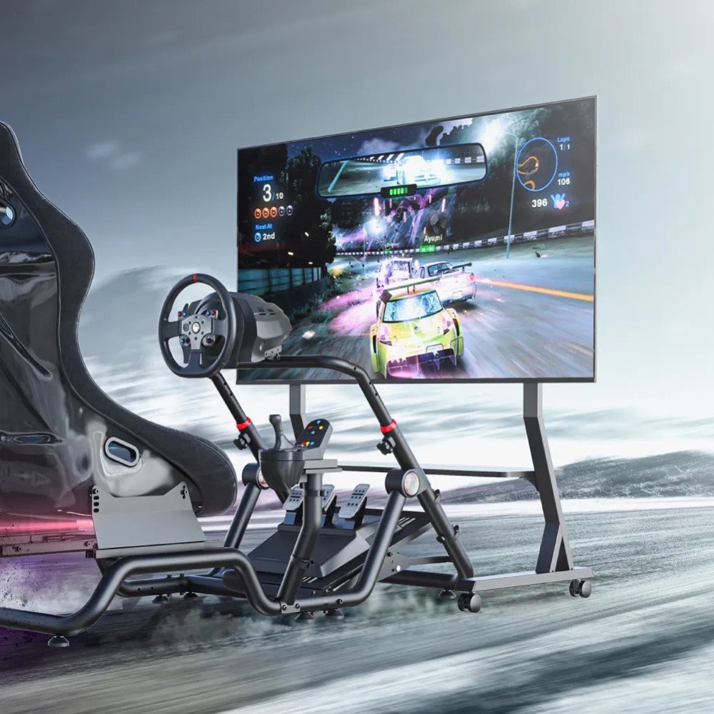 Soporte De Pie Techly Con Estante Para Tv Lcd Led Plasma De 45-90"