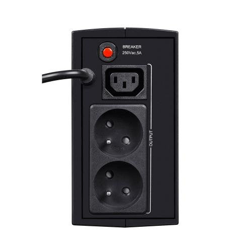 EAN 5907683605117 - Ever DUO 350 AVR sistema de alimentación ininterrumpida (UPS) Línea interactiva 0,35 kVA 245 W 2 salidas imagen 3