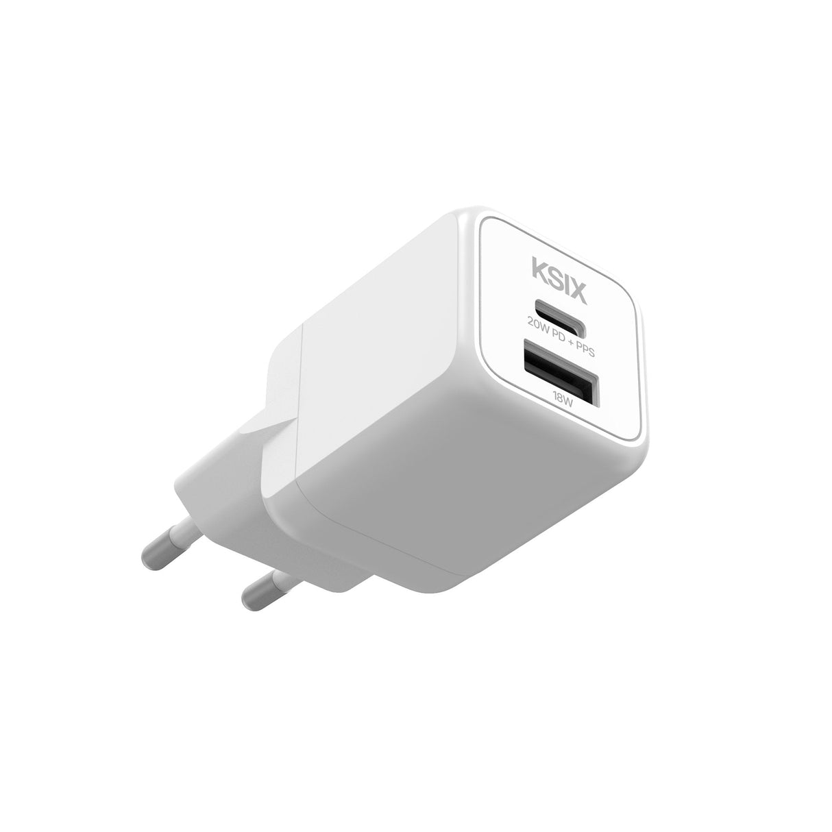 EAN 8427542139487 - Ksix BCD20GANACB cargador de dispositivo móvil Auriculares, Smartphone, Tableta Corriente alterna Carga r imagen 2