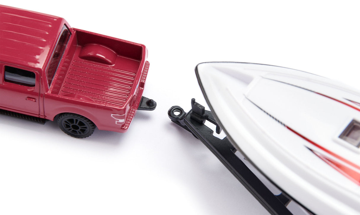 Siku Super Ford F150 Con Bote De Motor, Vehículo Modelo 10256800000