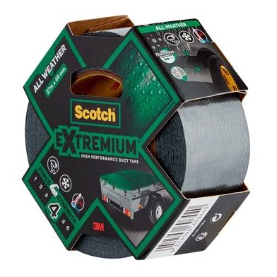 EAN 4054596696440 - 3M Extremium Adecuado para uso en exteriores 27,4 m Gris imagen 3
