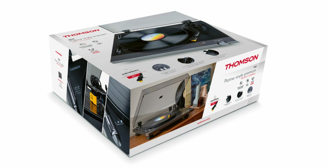 Tocadiscos Thomson Negro Tt700