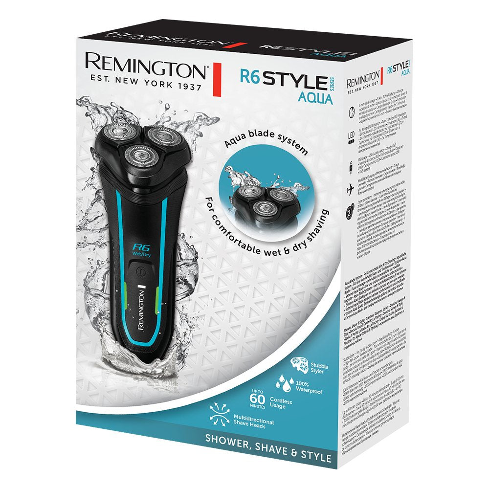 EAN 5038061133677 - Remington R6000 Máquina de afeitar de rotación Recortadora Negro imagen 3