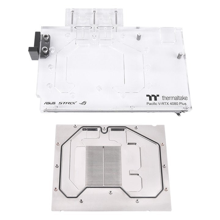 Thermaltake Pacific V-Rtx 4080 Plus (Asus Rog & Tuf) Gpu Water Block, Refrigeración Por Agua Transparente Cl-W380-Pl00sw-A