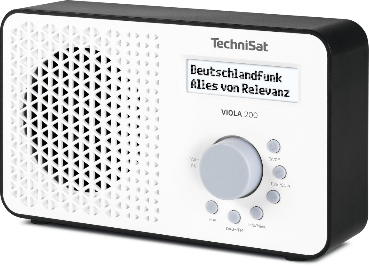 Technisat Viola 200 Weiss/Schwarz