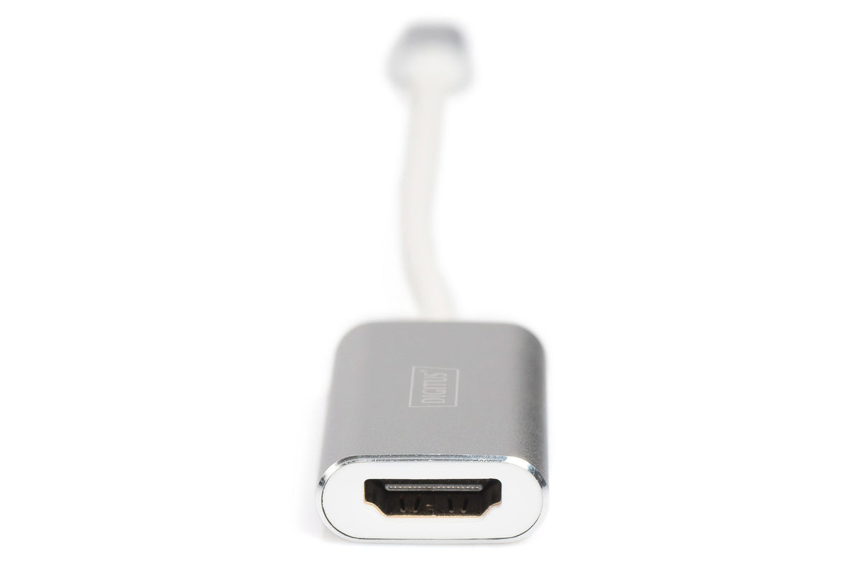 EAN 4016032385950 - Digitus DA-70836 adaptador de cable de vídeo 0,2 m USB Tipo C Plata imagen 3