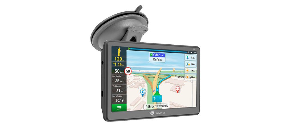 Navitel E707 Magnetic Gps Navigator With A Magnetic Mount
