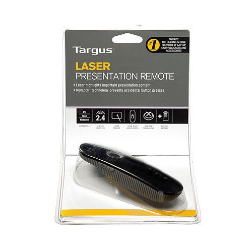 EAN 5051794002775 - Targus Laser Presentation Remote apuntador inalámbricos Negro, Gris imagen 8
