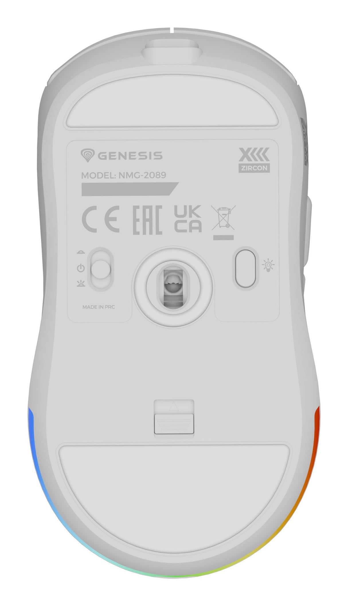 EAN 5901969443400 - GENESIS Zircon XIII ratón Juego Ambidextro RF Wireless + USB Type-C Óptico 26000 DPI imagen 12