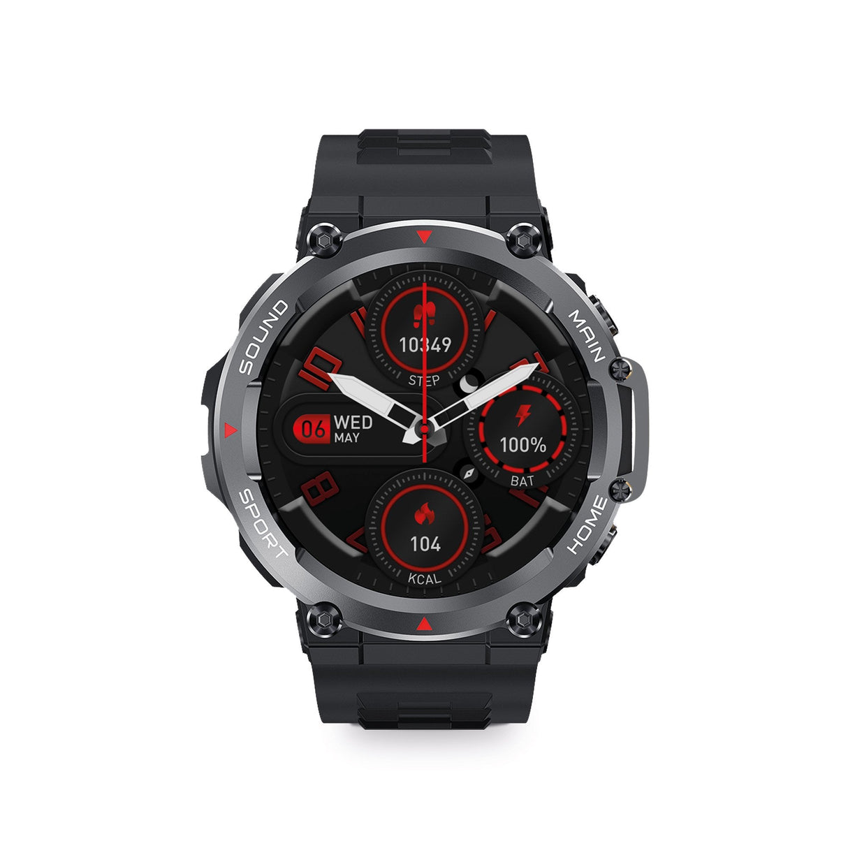 Ksix Oslo Reloj Smartwatch Pantalla 1.5" Multitactil - Bluetooth 5.0 - Autonomia Hasta 5 Dias - Resistencia Al Agua Ip68 - Asistente De Voz