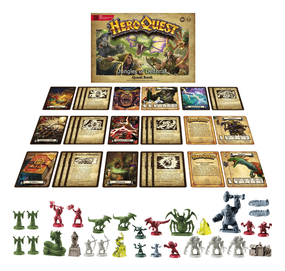 Expansion Juego De Mesa Selvas De Delthark Heroquest Ingles