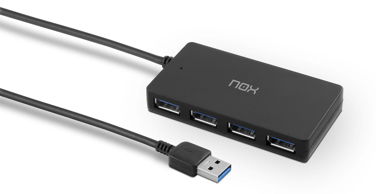 Nox Hub De 4 Puertos Usb 3.0