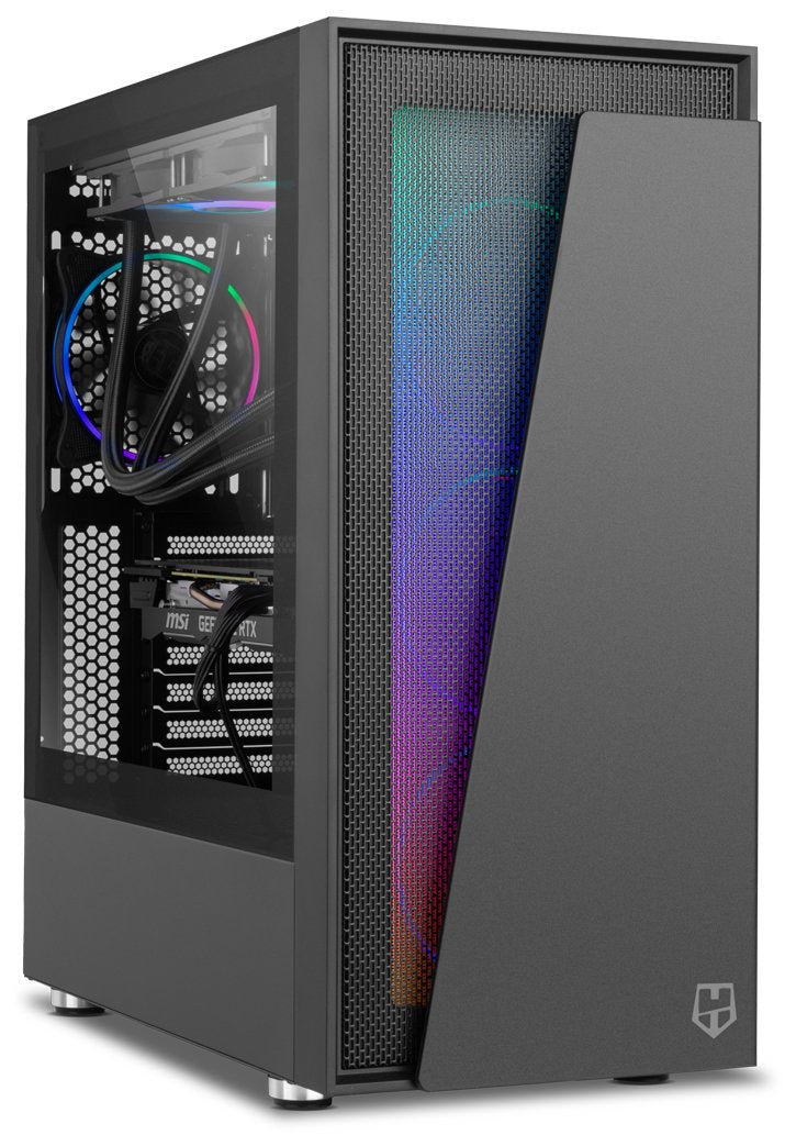 EAN 8436587971327 - NOX Hummer Blaster Midi Tower Negro imagen 13