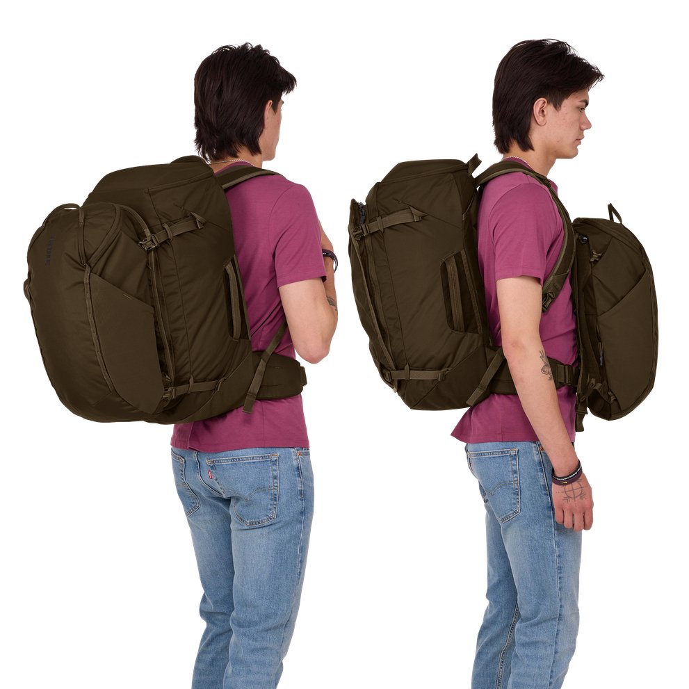 Mochila Viaje Thule Landmark 60l - Profunda Khaki